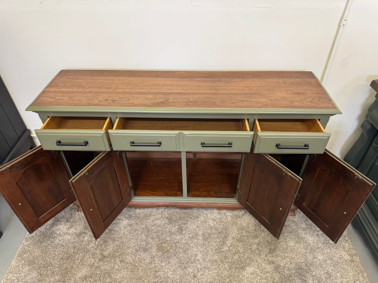 Sage Green Buffet/Sideboard