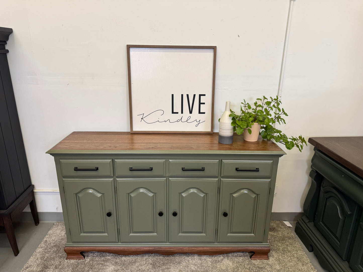 Sage Green Buffet/Sideboard