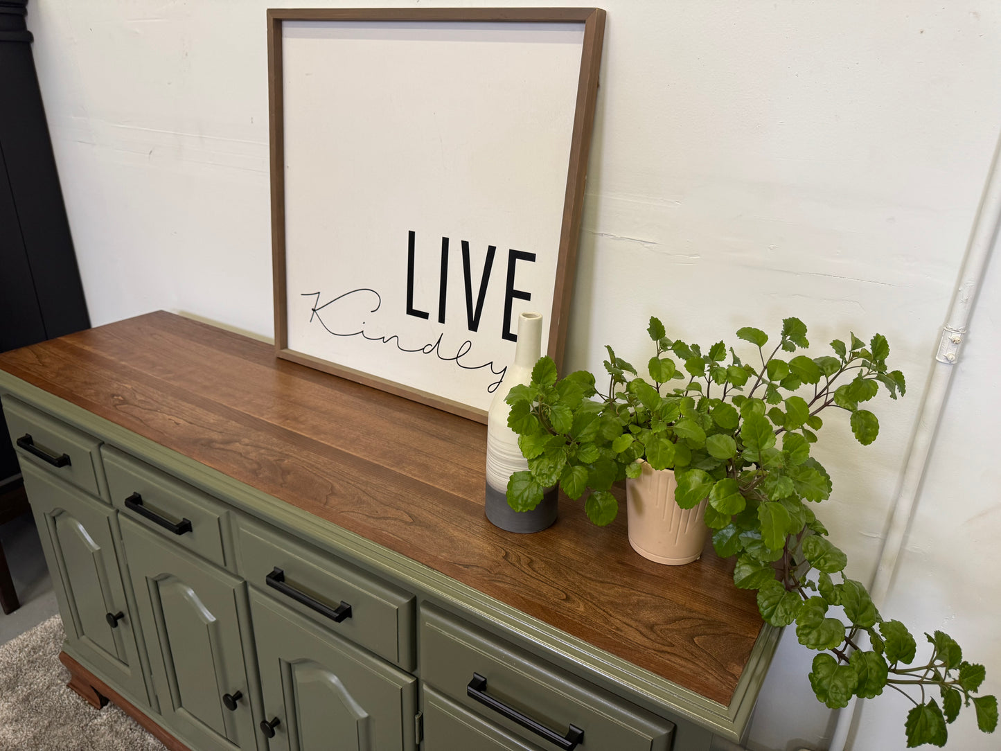 Sage Green Buffet/Sideboard