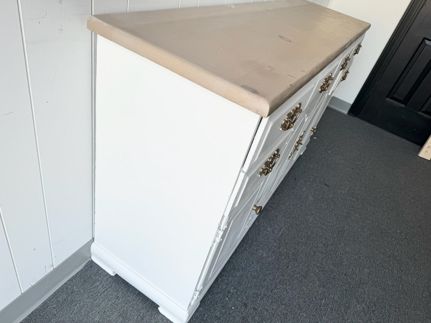 Farmhouse White Buffet/Sideboard