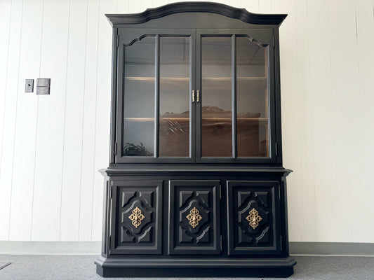 Black Hutch/Cabinet