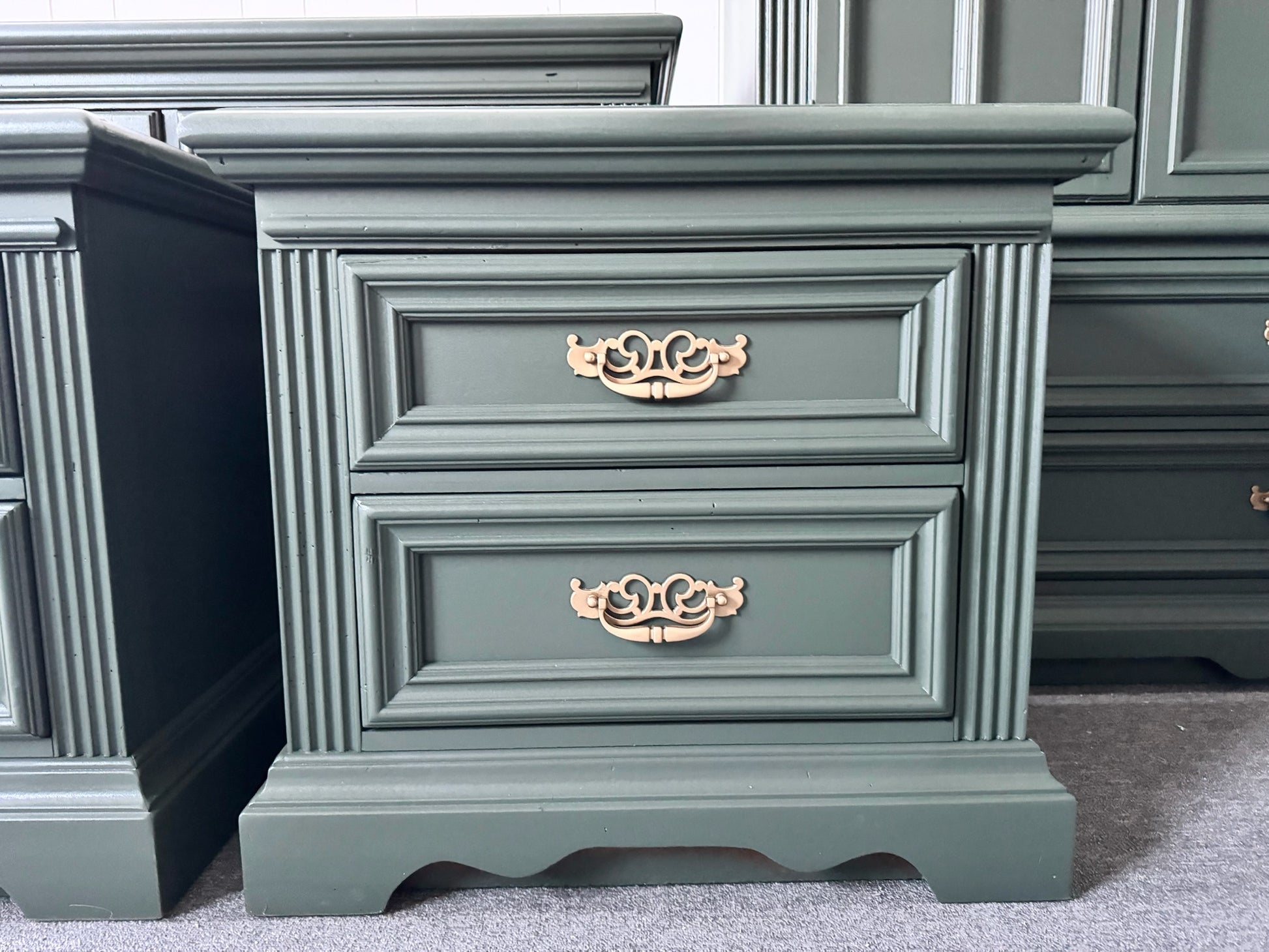 Emerald Green Bedroom Dresser Set VillelasCo Furniture Emerald Green Bedroom Dresser Set VillelasCo Furniture
