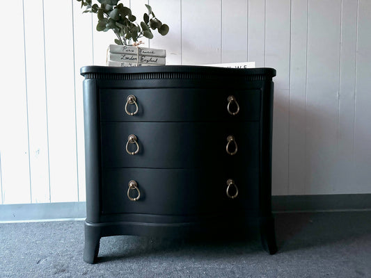 Black Large Night Stand