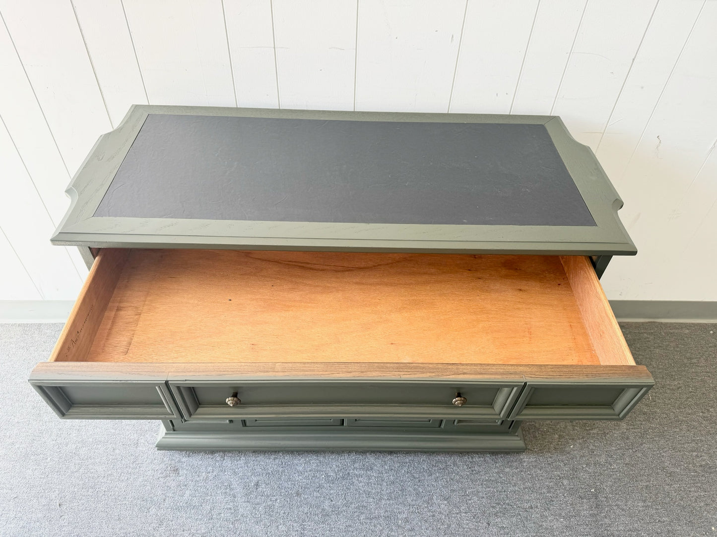 Sage Green Rolling Buffet