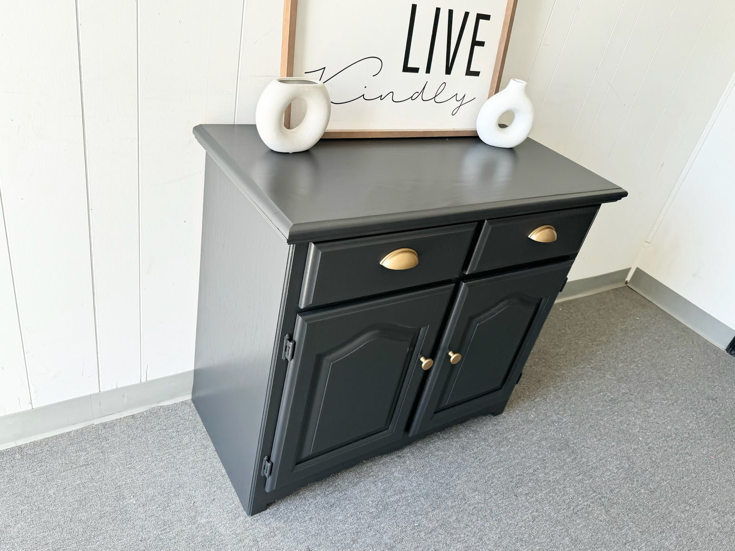 Black Small Buffet/ Sideboard