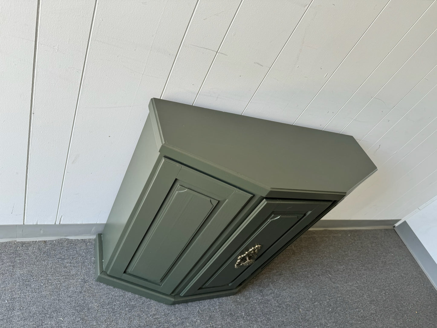 Sage Green Small Console/ Side Table