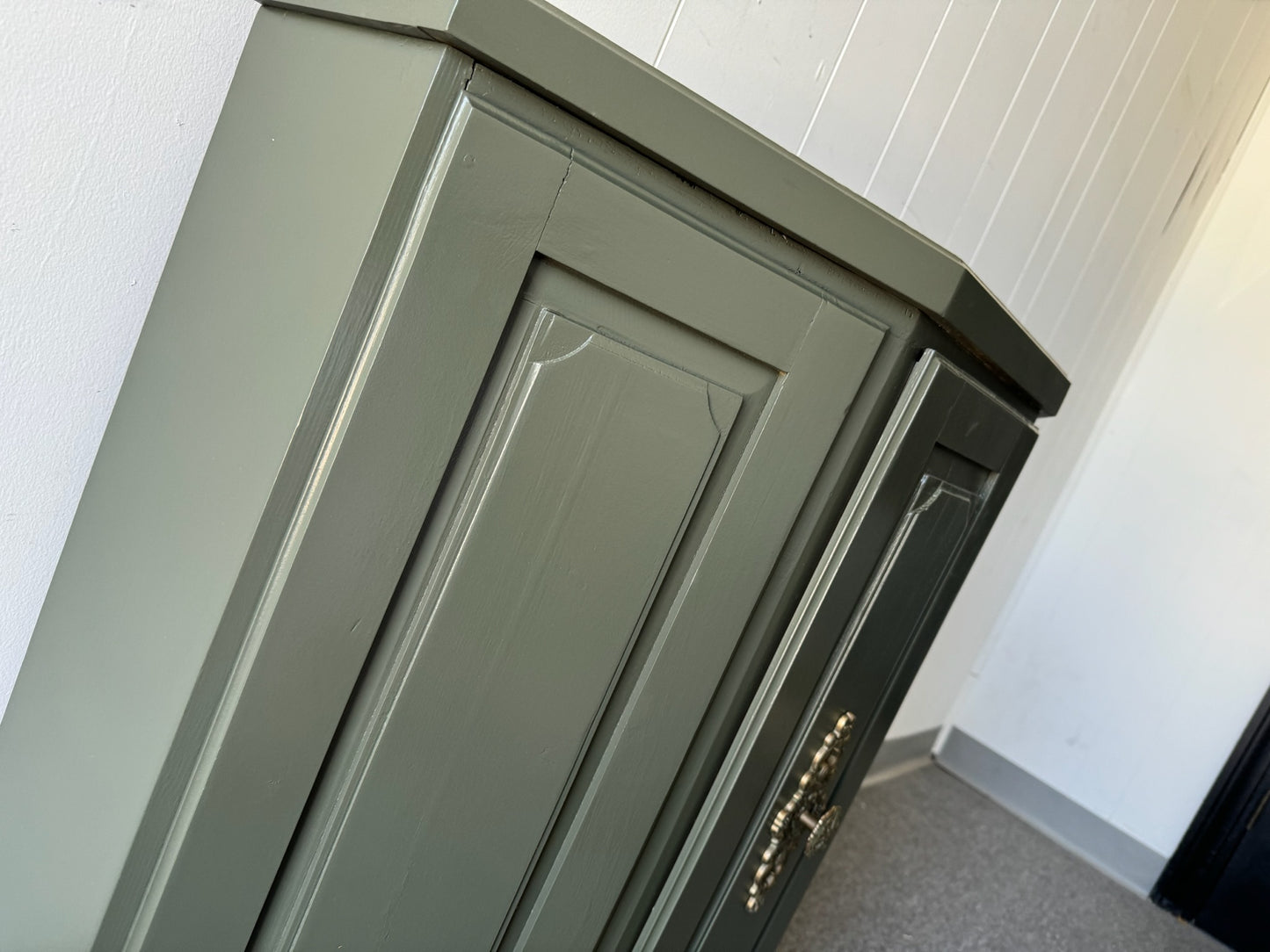 Sage Green Small Console/ Side Table