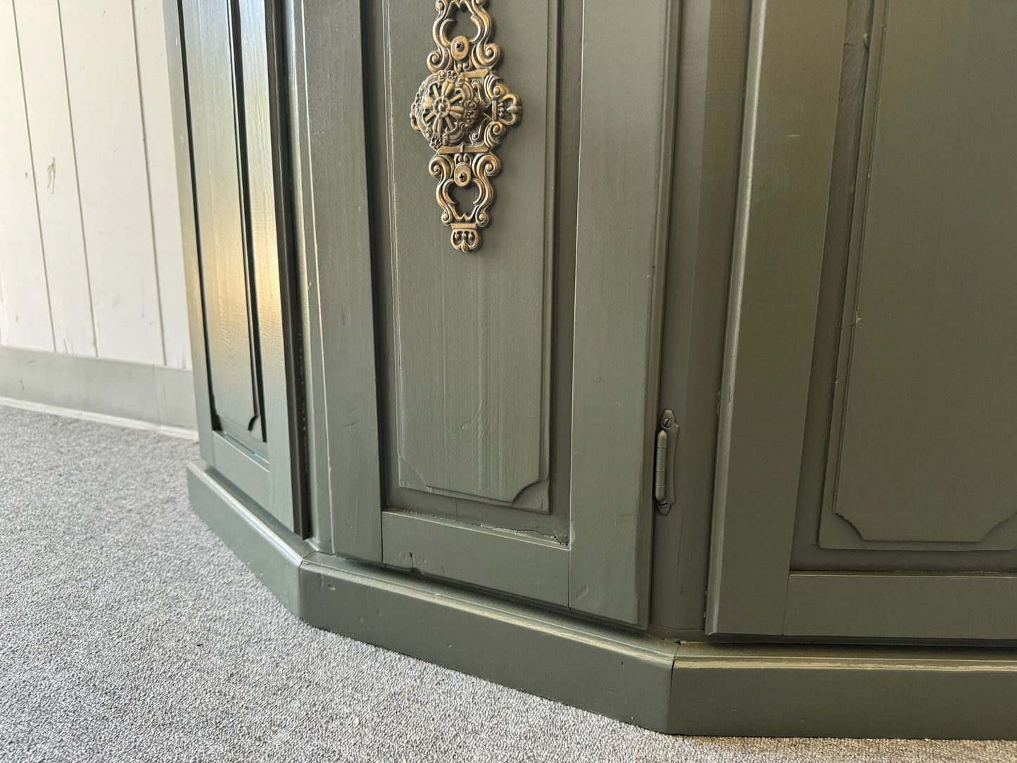Sage Green Small Console/ Side Table