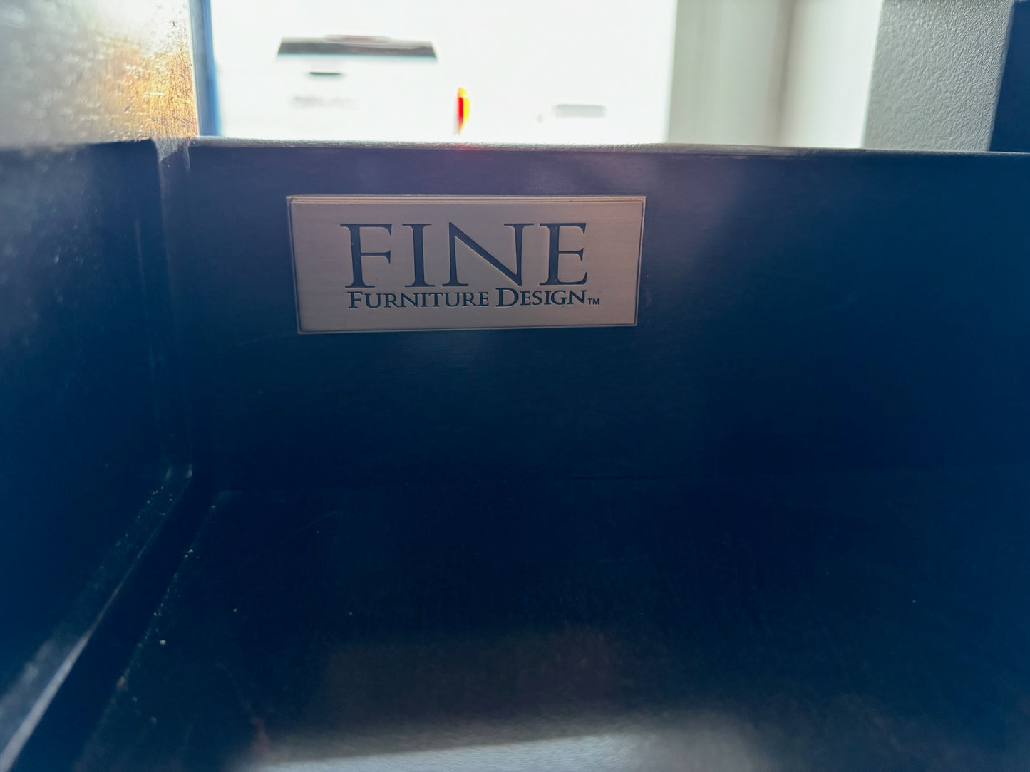 Black Large Night Stand