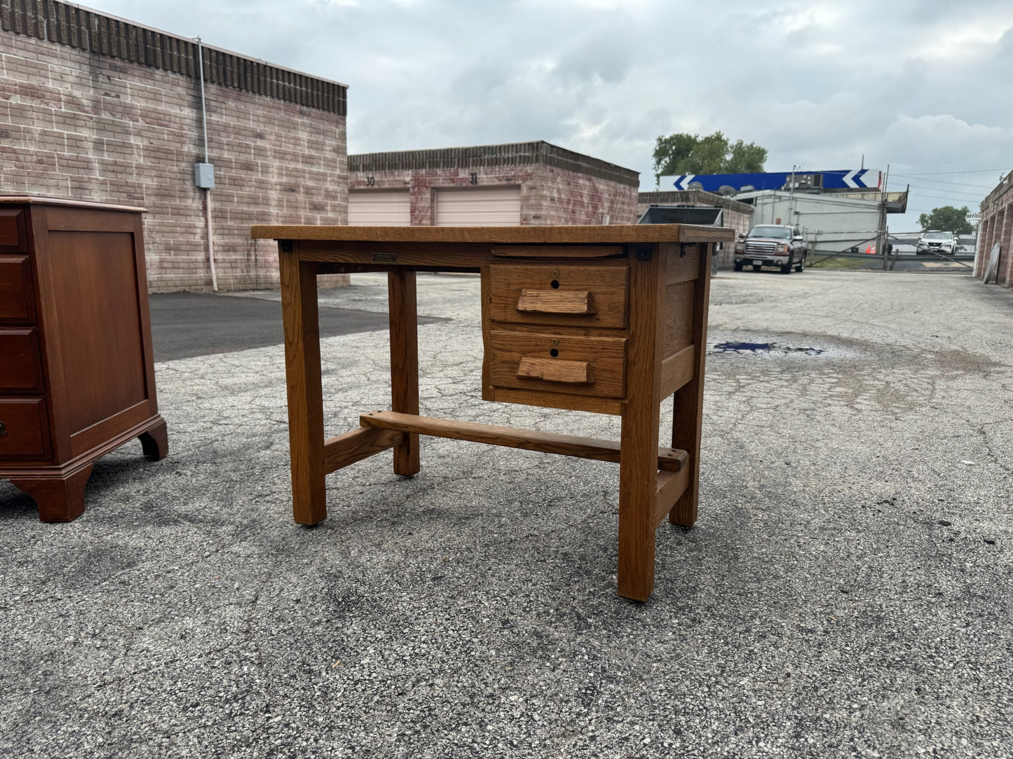 Solid Wood Desk