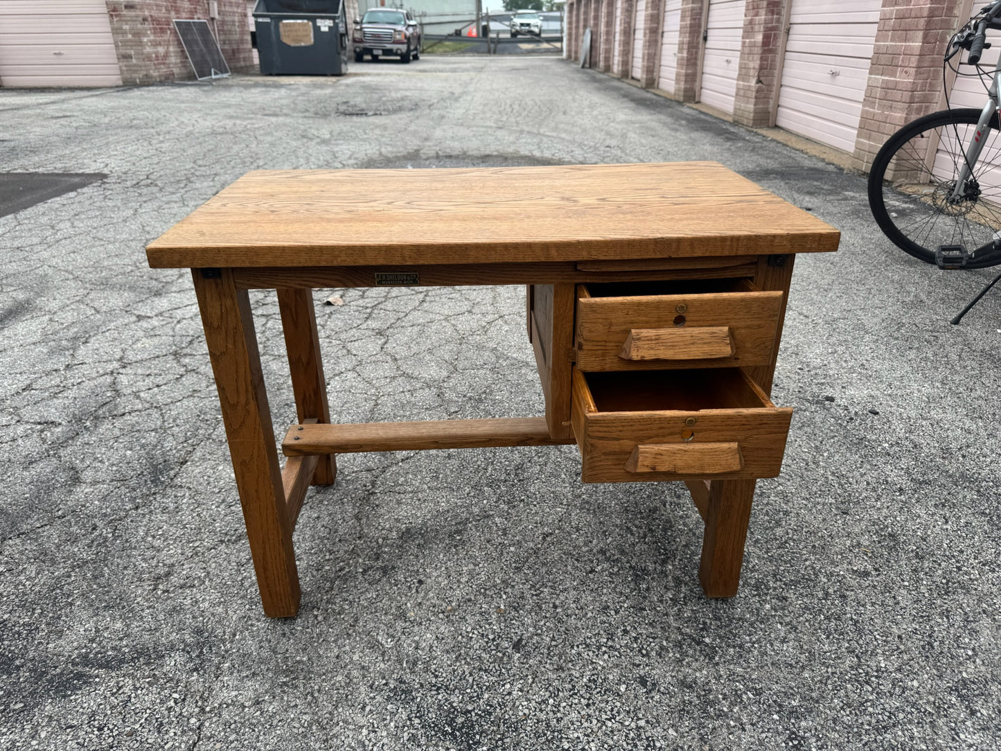 Solid Wood Desk