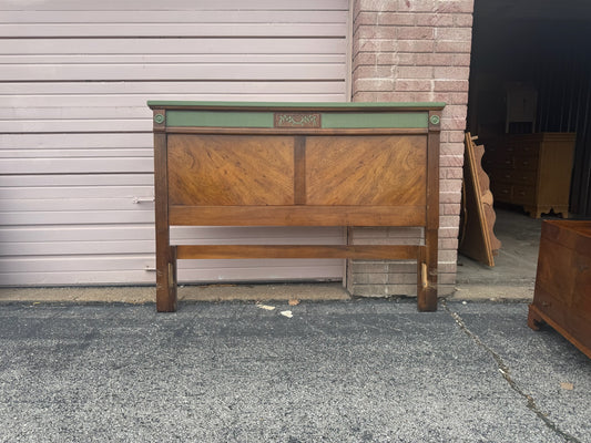 Vintage Wood Bed Frame