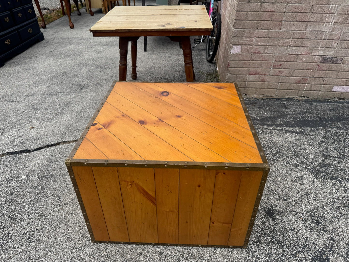 Wooden Vintage Coffee Table