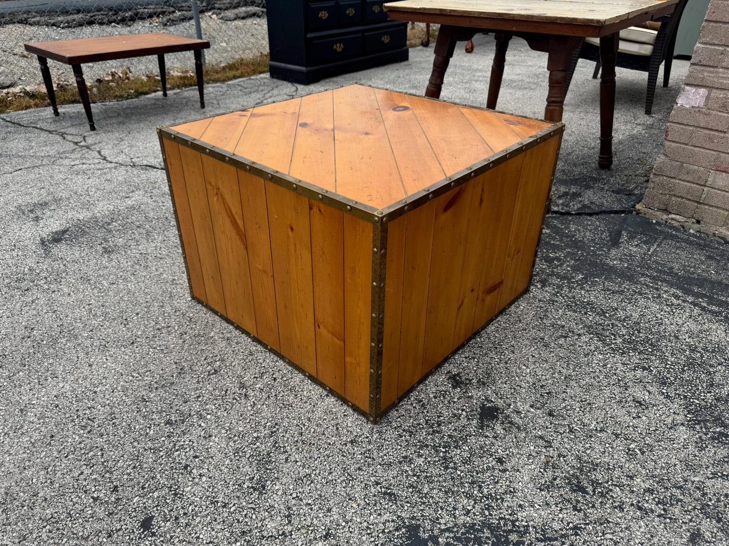 Wooden Vintage Coffee Table