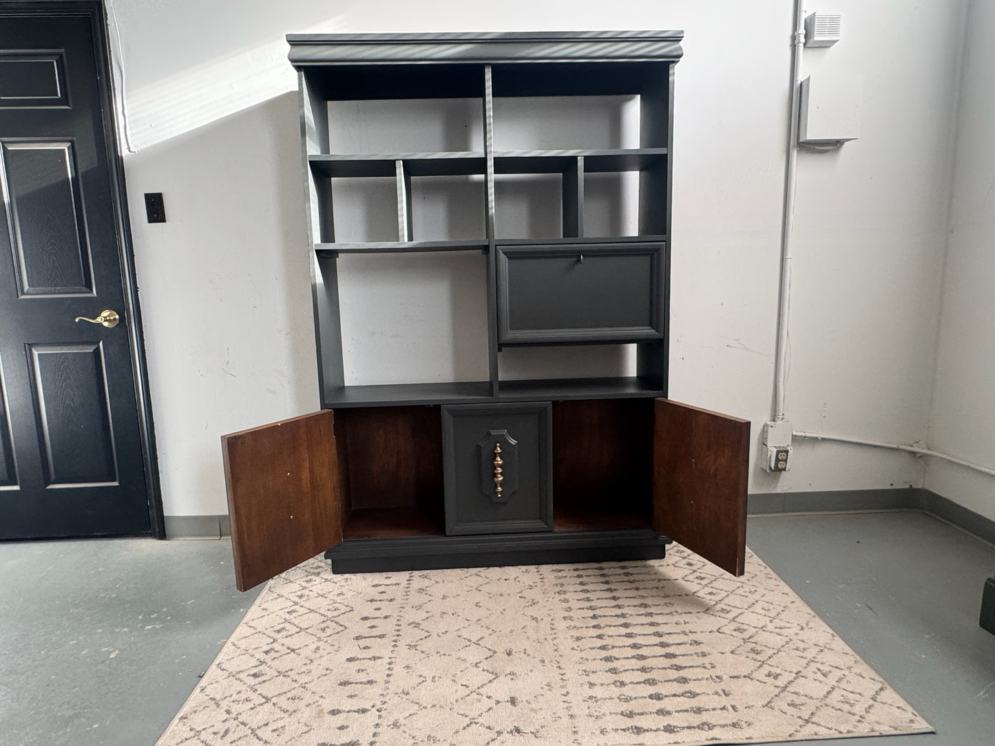 Refinished Iron Ore Bookshelf