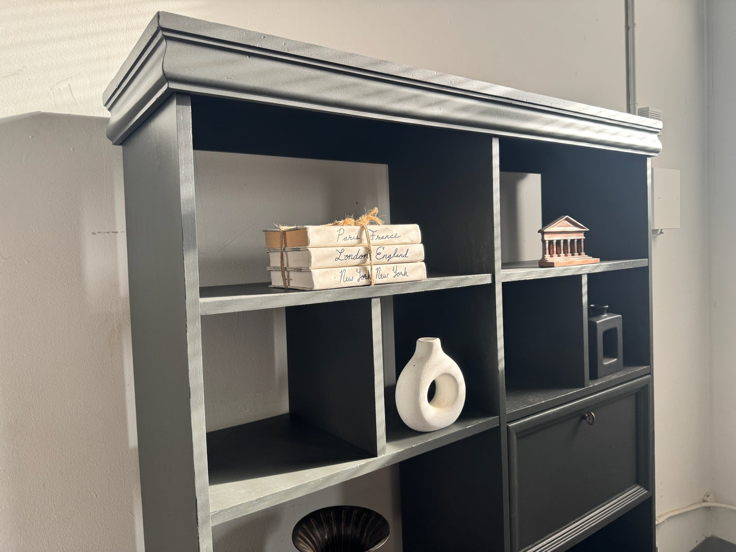 Refinished Iron Ore Bookshelf