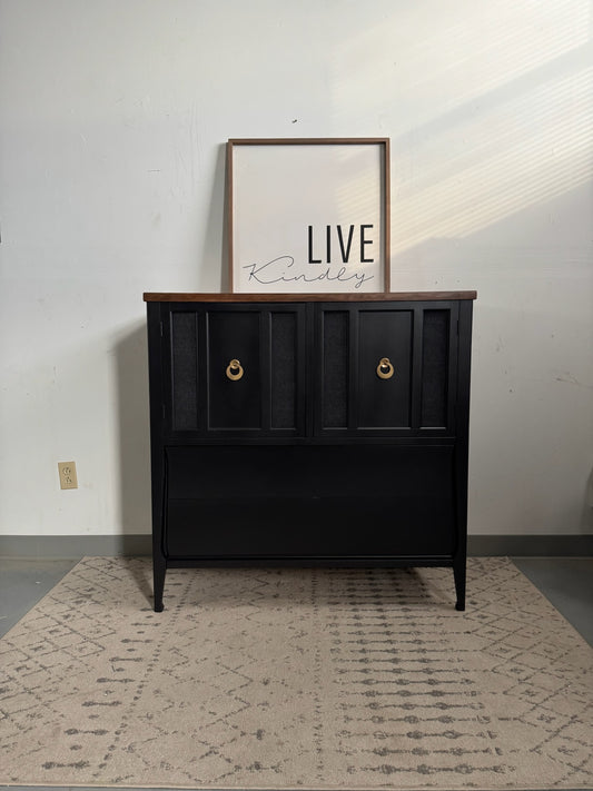 Modern Black Cabinet