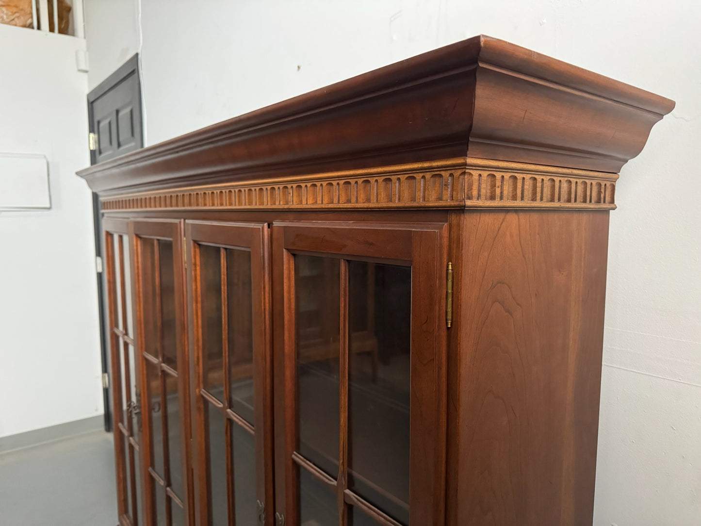 Ethan Allen Solid Cherry Hutch