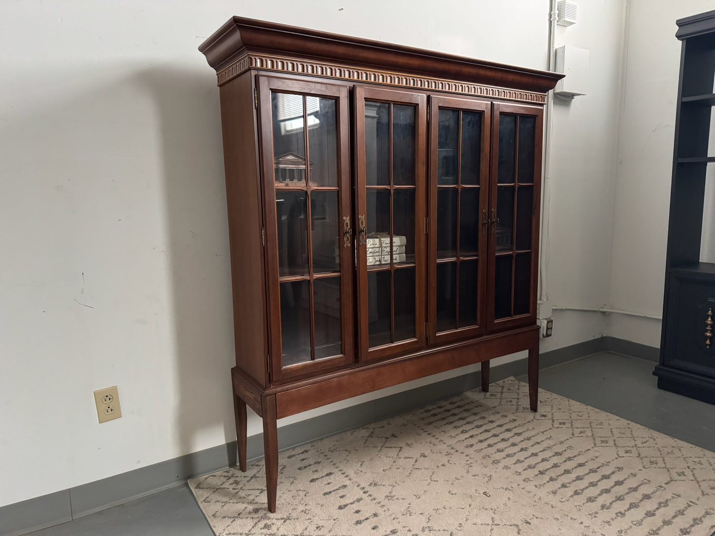 Ethan Allen Solid Cherry Hutch
