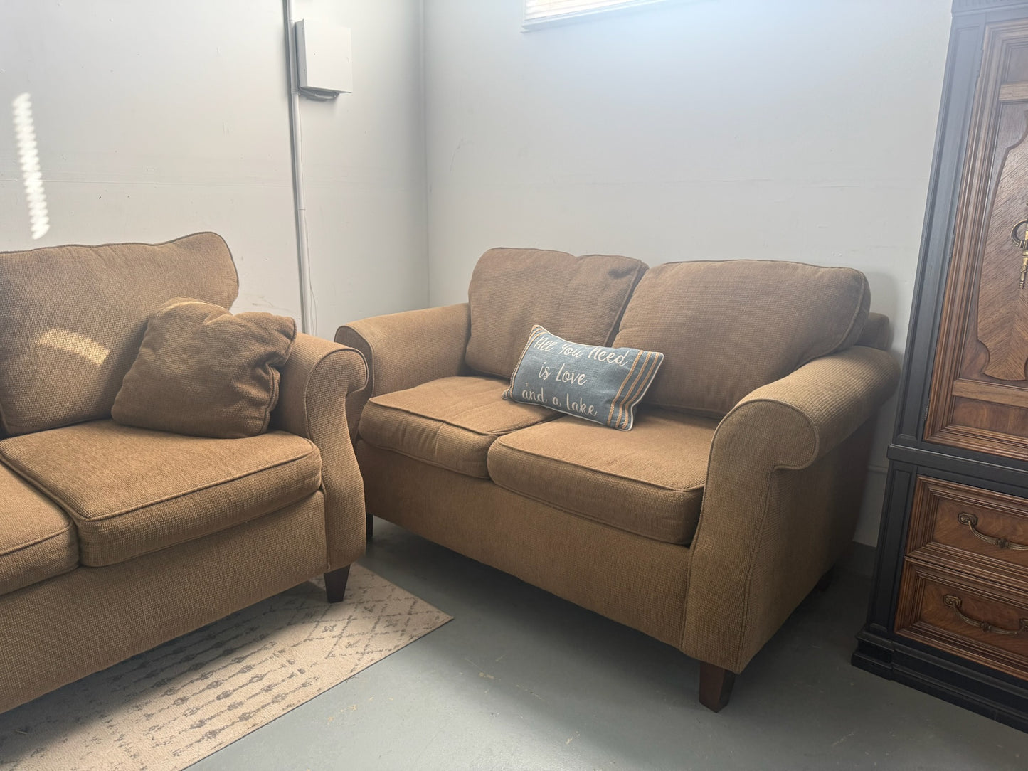 Sofa and Loveseat Set