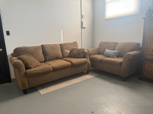 Sofa and Loveseat Set