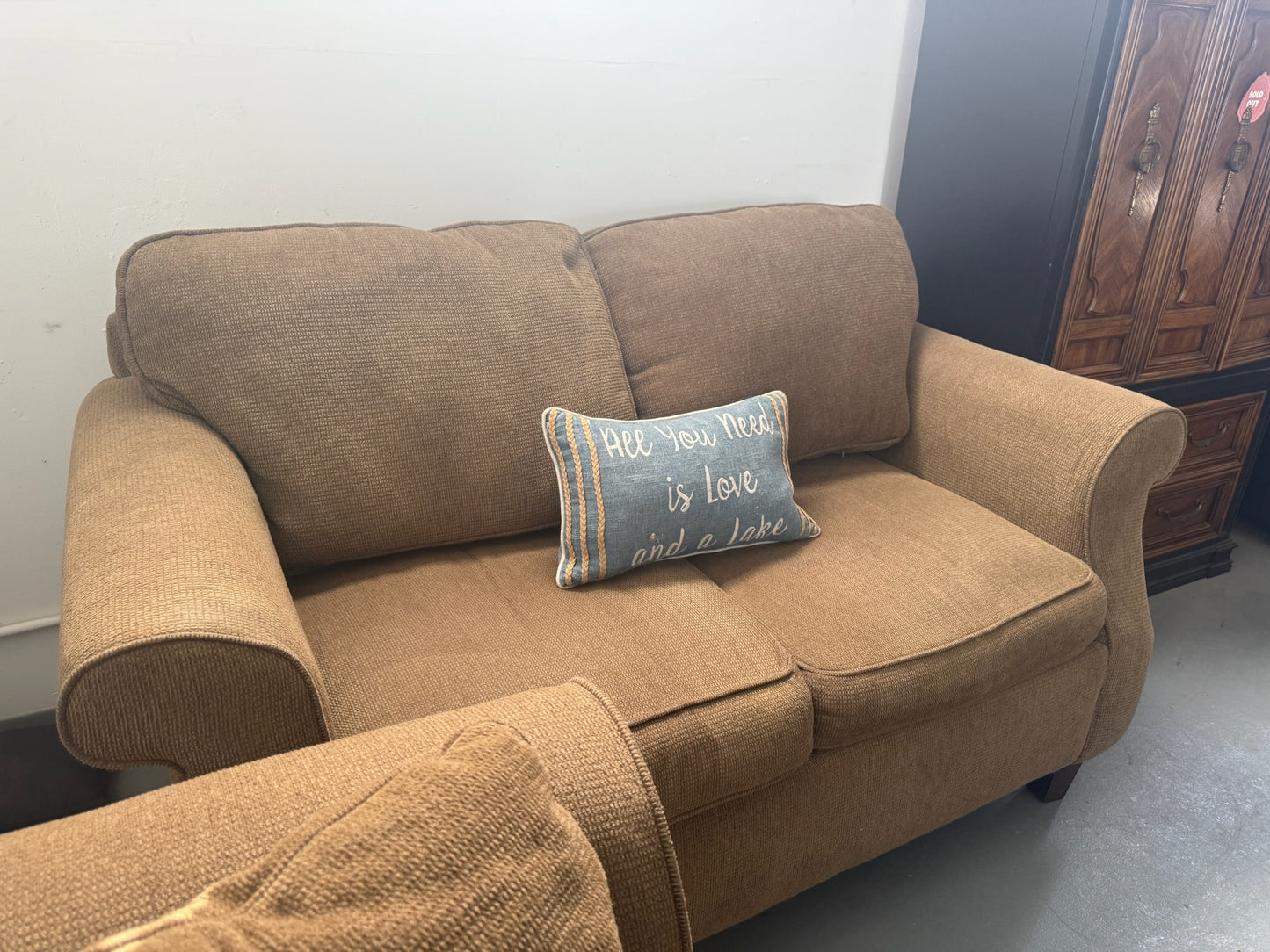 Sofa and Loveseat Set