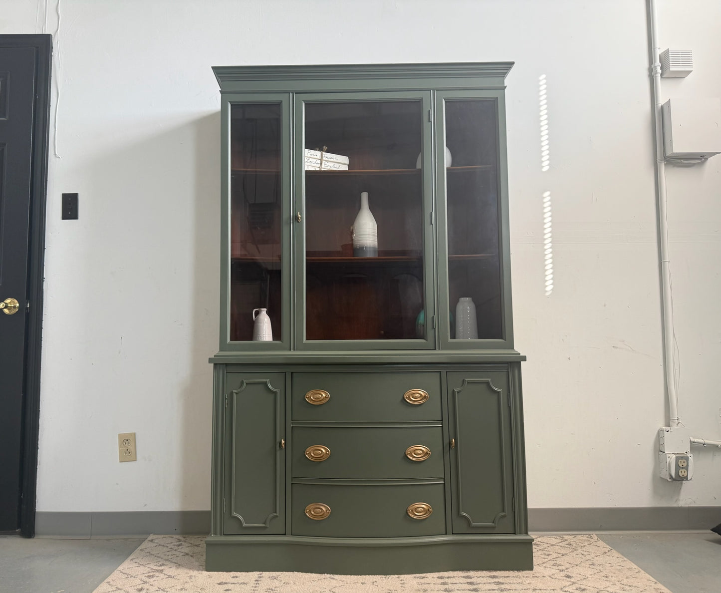 Sage Green Hutch