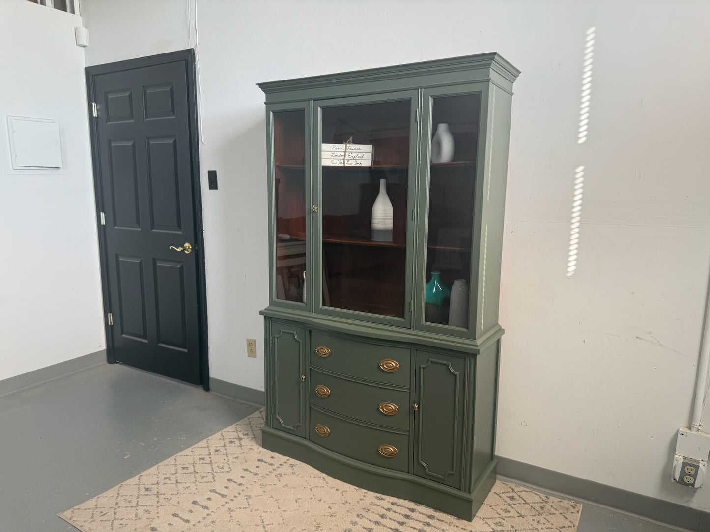 Sage Green Hutch