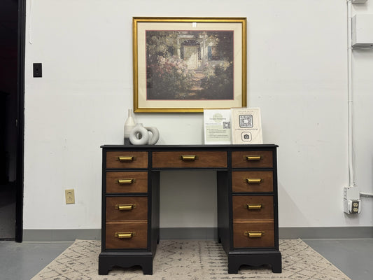 Black and Walnut Desk