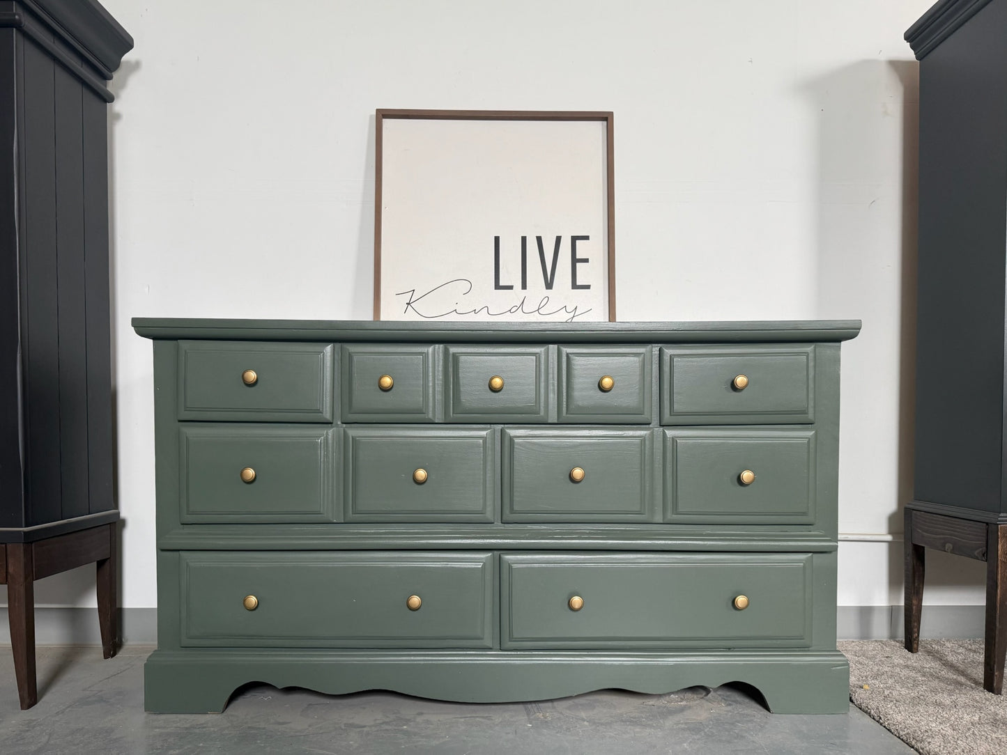 Sage Green Dresser