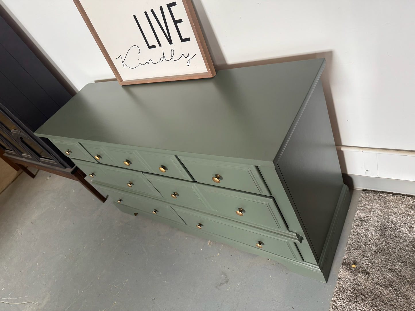 Sage Green Dresser