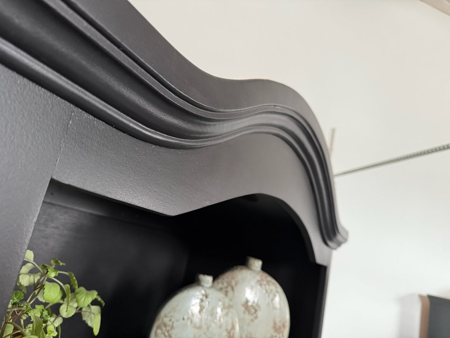 Vintage Curved Hutch